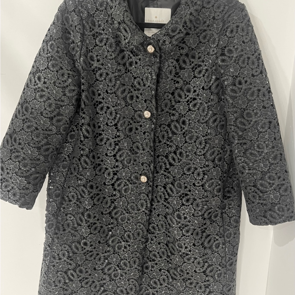 Kate Spade Black Lace Women's Cape